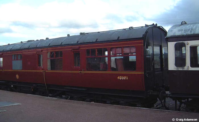 Photo of DM 45021 at Strathspey Railway